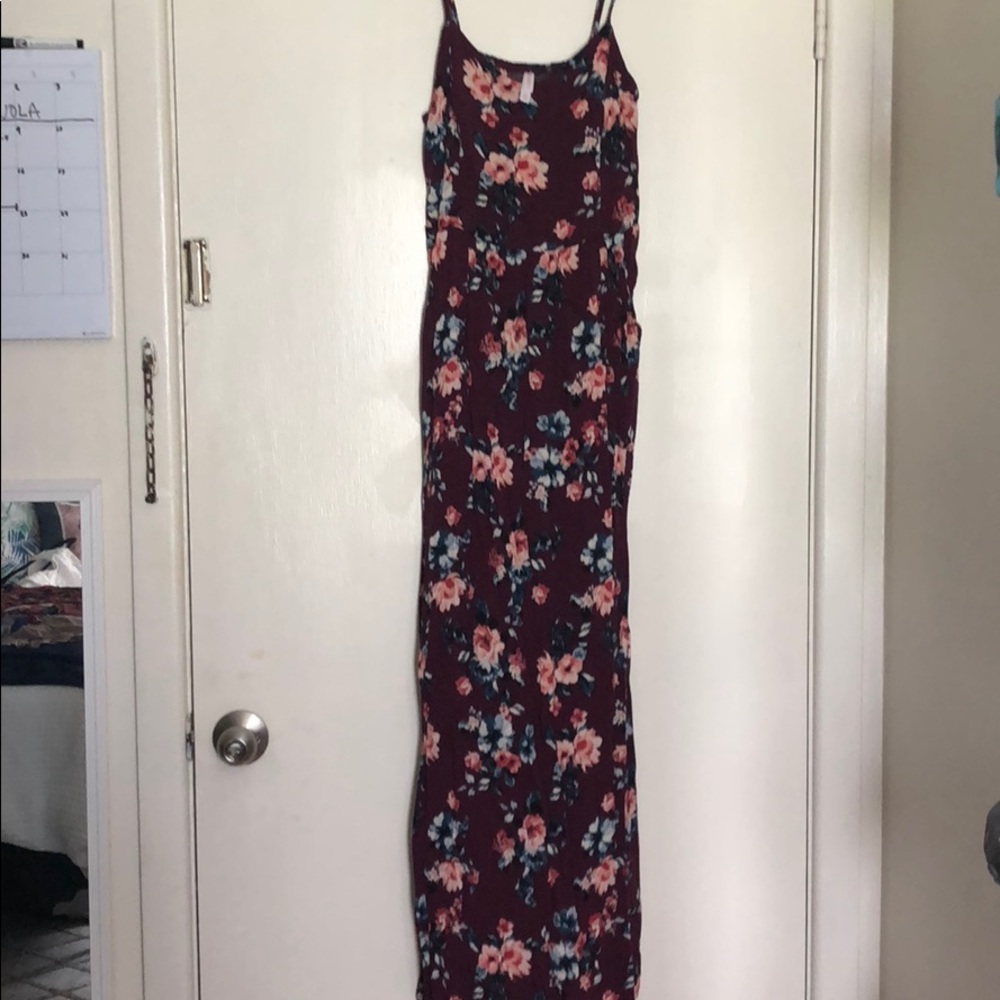 floral maxi dress!